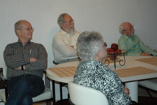 Tom Cronier, Larry Donaldson, Virginia Robertson, Fred Dove.